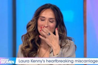 Myleene Klass breaks down in tears on Loose Women as she shares heartbreaking experience of four miscarriages