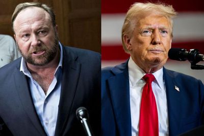 Alex Jones Goes Viral with X Post Accepting 'Offer' to Serve as Trump's Press Secretary As He Prepares to Sell Infowars to Highest Bidder