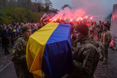 A Ukraine medic fell in love with a soldier on the front. They died together