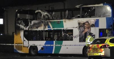 Two youths, 12, charged in connection with North Ayrshire bus fire