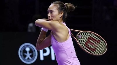 Zheng Qinwen beats Barbora Krejcikova to reach WTA Finals showdown