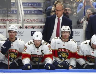 Florida Panthers Continue Winning Streak In Bathrobe Tradition