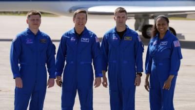 NASA Astronauts Return From Prolonged Space Station Mission