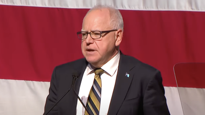 Walz sends message to Trump supporters in first speech since election loss