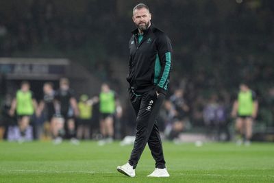 Andy Farrell admits Irish mood ‘sombre’ after New Zealand inflict rare home loss