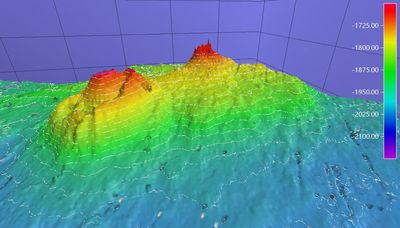 A new volcano-like structure has been found in the Arctic Ocean near Alaska