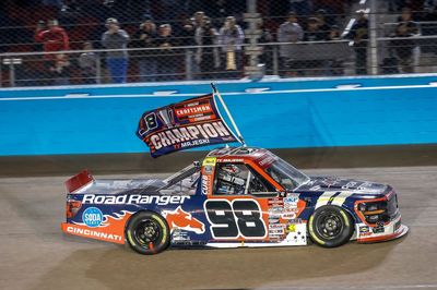 Ty Majeski is the 2024 NASCAR Craftsman Truck Series champion