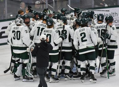 Michigan State hockey downs Ohio State in game one