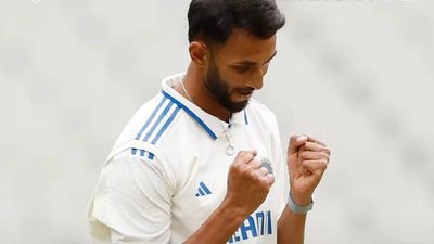 Fiery Prasidh Krishna grabs two-in-two in first over, dents Australia A's chase early. Watch