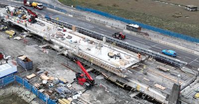 Historic bridge to close next week for improvement work as viaduct installed