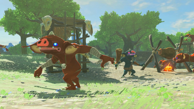 Zelda: Breath of the Wild trickster finds the weirdest way to get the first Korok, all by luring a bokoblin to its untimely, parkour-filled death