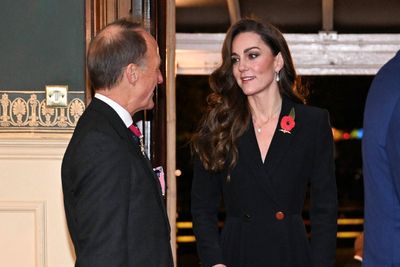 Kate continues return to duties with Festival of Remembrance appearance