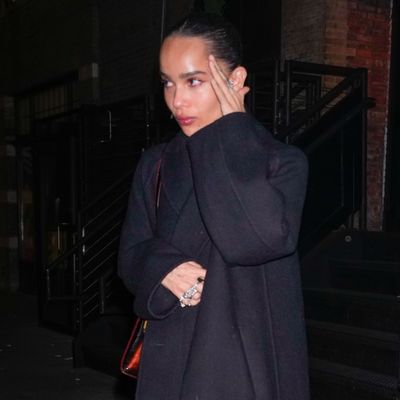 Zoë Kravitz Elevates Her Post-Breakup Style With a Lace Skirt Alongside Taylor Swift