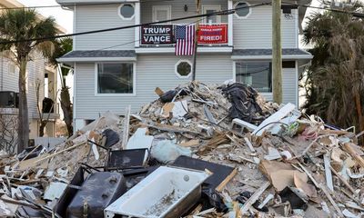 Fema worker fired for telling Milton relief team to skip homes with Trump signs