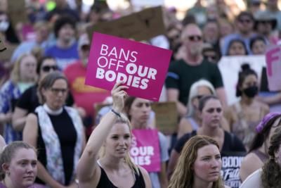 Protesters Rally In DC For Abortion Access And Gender Resources.