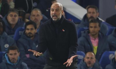 I have to solve this, says Guardiola after Manchester City lose fourth in a row