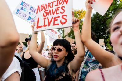 Protesters Rally In DC For Abortion Access And Gender Resources