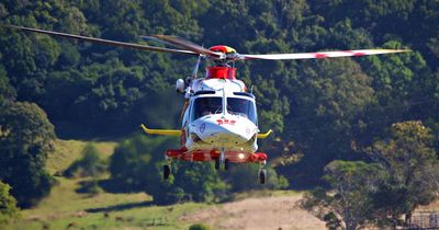 Woman airlifted to hospital with serious burns after gas bottle explosion