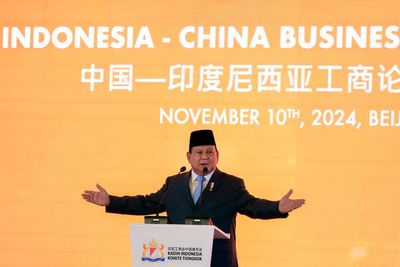 Indonesia's new leader calls for collaboration with China before heading to the US