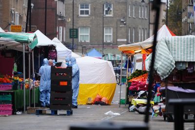 Two men killed and another fighting for life after separate stabbing and shooting in south London