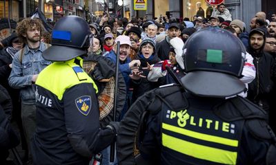 First charges over violence linked to football match in Amsterdam