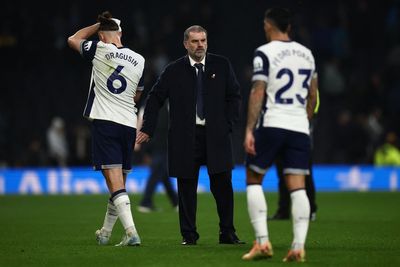 Ange Postecoglou takes responsibility for Tottenham struggles: 'It's something I need to try and fix'