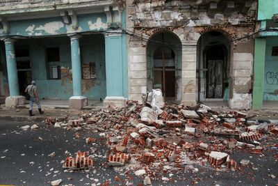 6.8 magnitude earthquake shakes Cuba after hurricanes and blackouts