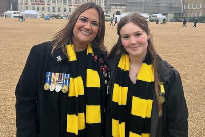 Bereaved girl ‘proud’ to march on Remembrance Sunday for RAF father