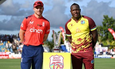 West Indies v England: second men’s T20 cricket international – as it happened