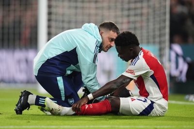 Mikel Arteta says ‘it doesn’t look good’ over Bukayo Saka and Declan Rice injuries