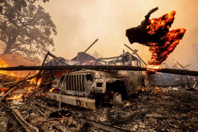 Fire crews gain greater control over destructive Southern California wildfire