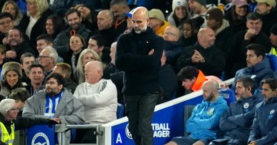 Pep Guardiola: 'We are not special' as City ensure fourth straight defeat at Brighton