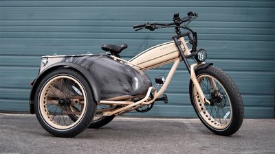 MOD BIKES brings vintage cool back with limited-edition Sahara E-bike, complete with a sidecar