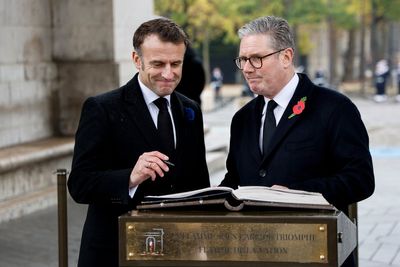 Remembering Armistice Day: Starmer joins Macron to celebrate Franco-British friendship in Paris