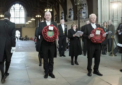 Remembrance Day: Two-minute silence held across UK to mark Armistice Day