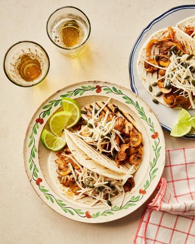 Rukmini Iyer’s quick and easy recipe for chipotle mushroom tacos