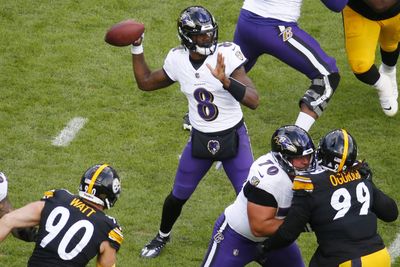 Ravens open as slight road favorite vs. Steelers in Week 11