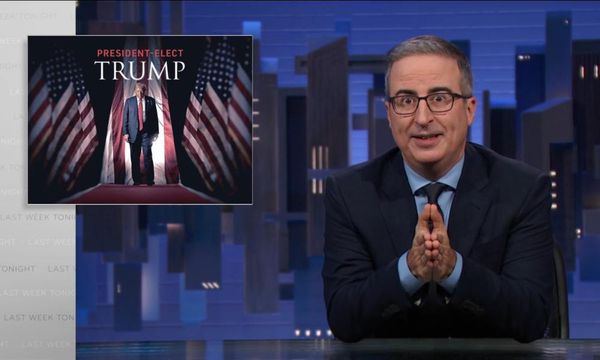 John Oliver on the US election: ‘Despair doesn’t help anything’