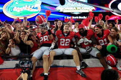 Did Georgia’s Jake Pope really celebrate with Ole Miss fans on field after Bulldogs lost?