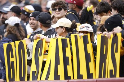 Steelers fans took over Northwest Stadium