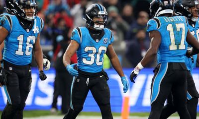 Panthers RB Chuba Hubbard ‘good’ after dislocating knee during career day