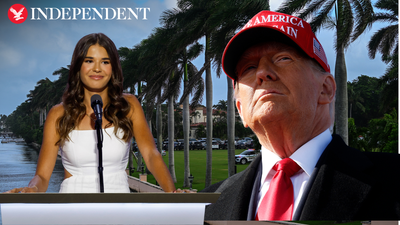 Kai Trump reveals song she ‘always plays’ as she pulls up at Mar-a-Lago