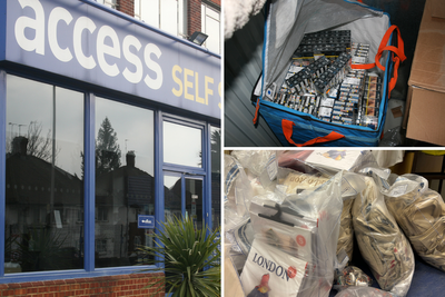 London council seizes £126,000 of illegal tobacco in raid