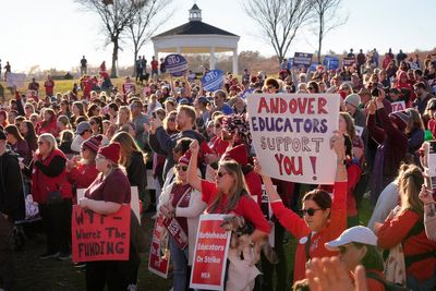 Teachers in 3 Massachusetts communities continue strike over pay, paid parental leave