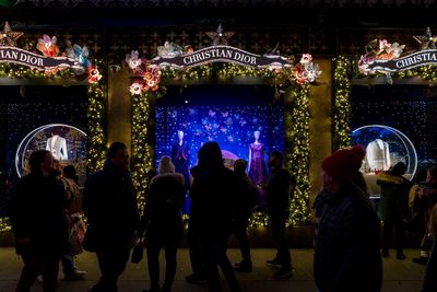 Saks Fifth Avenue's holiday light display in Manhattan changing up this season