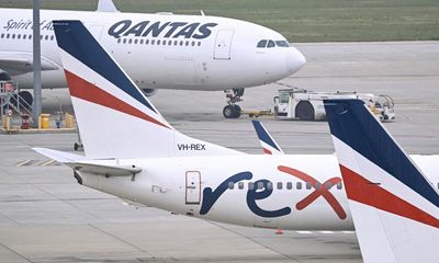 Cheapest economy airfares more than doubled on some routes after collapse of Rex flights