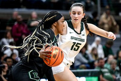 Best photos from Michigan State women’s basketball’s blowout win over Eastern Michigan