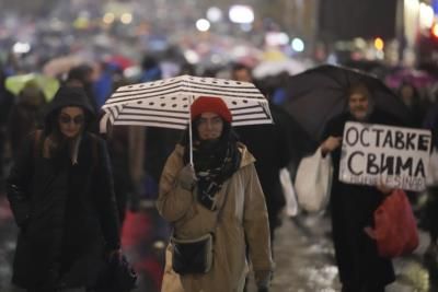 Serbian Protesters Demand Accountability Over Deadly Railway Station Collapse