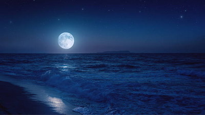 When the moon is directly overhead, a person's weight decreases: Why?