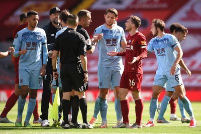 Andy Robertson’s furious rant at referee David Coote resurfaces